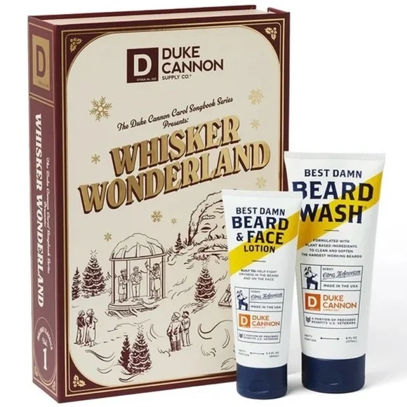 NIB Duke Cannon Whisker Wonderland Gift Set - Picture 2 of 6